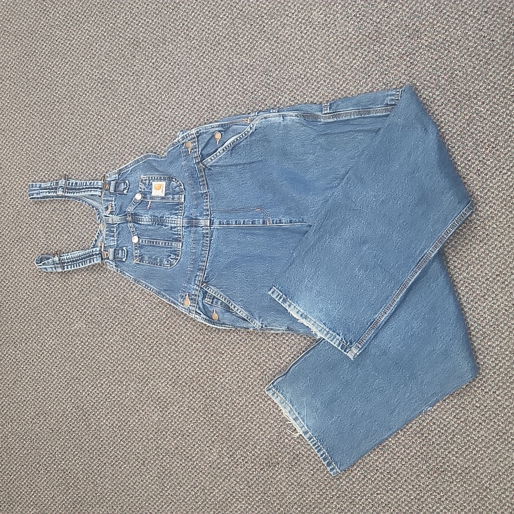 Carhartt Denim Overalls 28x29